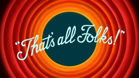 Thats All Folks Looney Tunes Wallpaper