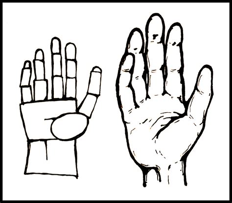 How To Draw A Simple Hand Daryl Hobson Artwork