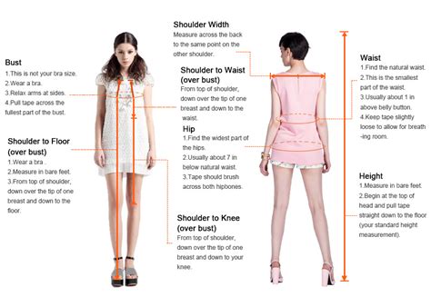 Womens Clothing Size Chart Size Guide Selerit Blog