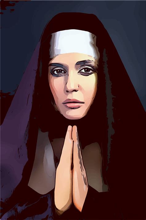 Nun Prayer Faith Free Vector Graphic On Pixabay