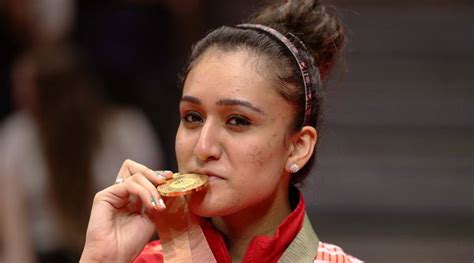 Cwg Manika Batra Becomes First Indian Woman To Win Gold In Table