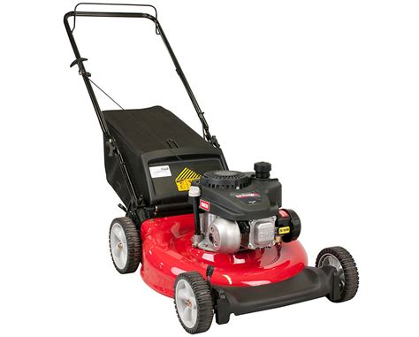 Yard Machines 21 Inch Powermore Gas 2 In 1 Push Lawn Mower With Rear