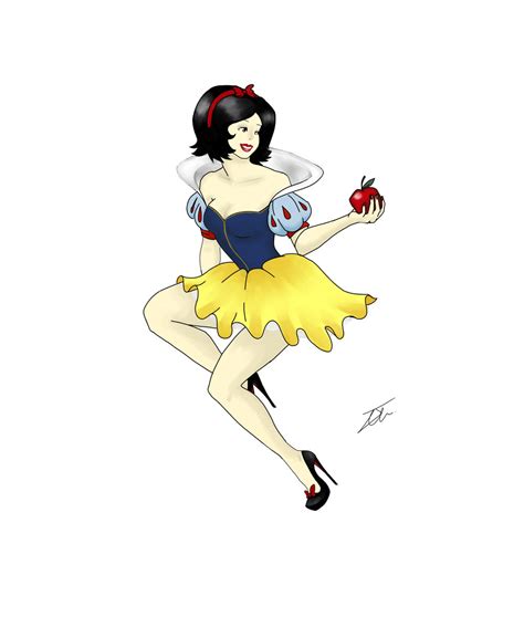Sexy Snow White Colour Version By Nienorgreenfield On Deviantart