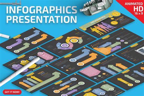 25 Template Infografis Powerpoint Ppt Untuk Presentasi Grafis Desainae