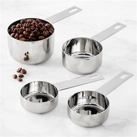 Williams Sonoma Stainless Steel Ultimate Measuring Cups And Spoons