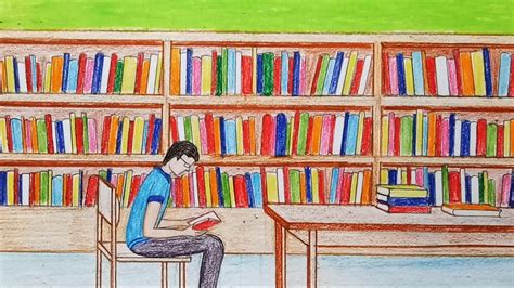 Https://tommynaija.com/draw/how To Draw A Library