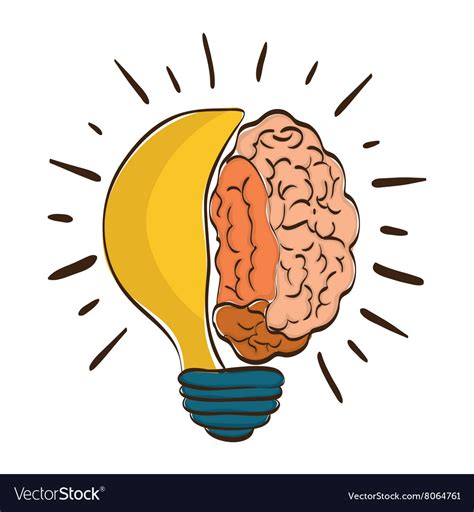 Thinking And Brain Design Royalty Free Vector Image