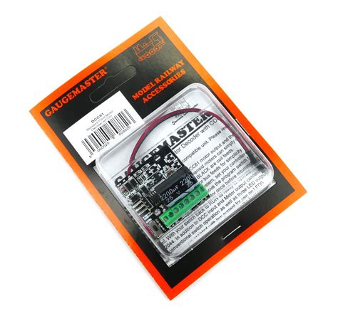 Ieee quantum and ieee standards association present: Gaugemaster DCC81 Standard Point Motor Decoder W/CDU