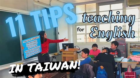 11 Tips In 11 Minutes For Fulbright Taiwan English Teaching Assistants