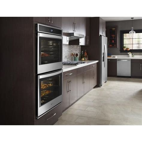 Whirlpool Wod51ec7hs 86 Cu Ft Smart Double Wall Oven With