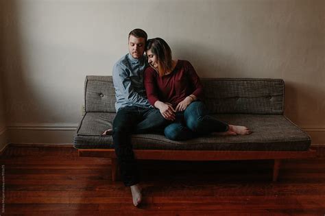 Couple In Brooklyn Apartment By Stocksy Contributor Sidney