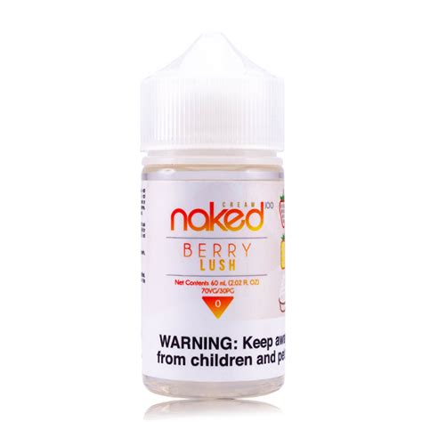 naked 100 cream pineapple berry 60ml formerly berry lush