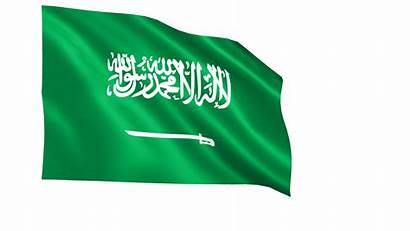 Transparent Saudi Arabia Waving Flags Country Animations