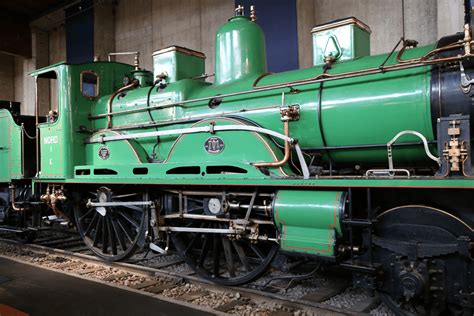The French Steam Locomotive Type 211 Compound A №707 From 1885 • All