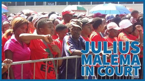 The eff will not be able to survive without its leader julius malema as the party gears for its national conference in december. EFF supporters waiting for Julius Malema - YouTube