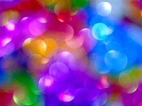 Blure Bokeh Rainbow Texture Wallpapers And Background Stock Photo