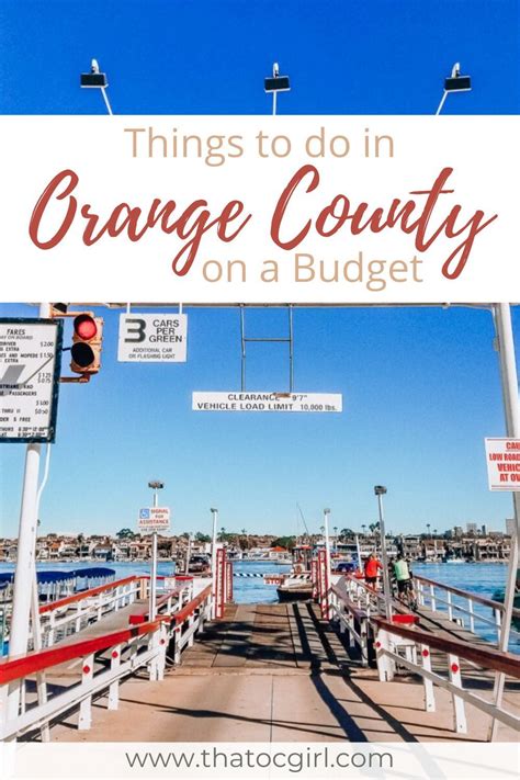 10 Budget Friendly Activities In Orange County Ca California Travel