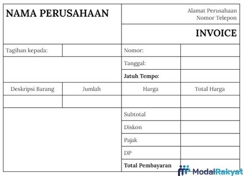 Apa Itu Invoice Jenis Unsur Hingga Bedanya Dengan Nota