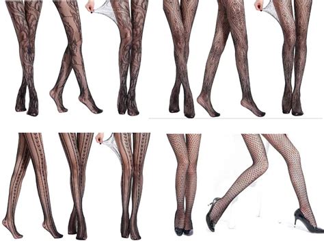 gothic stockings women tights pantyhose japanese black retro etsy