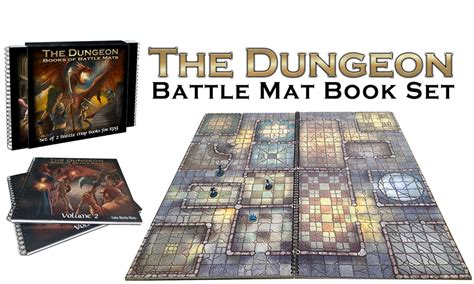 Loke Battlemats The Dungeon Books Of Battle Mats