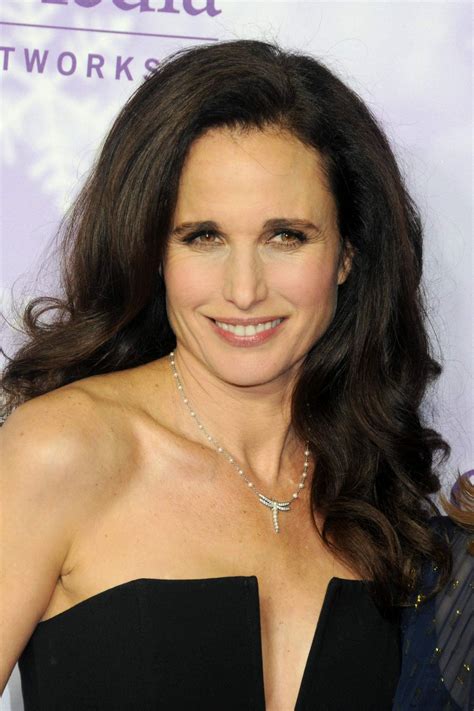 Andie macdowell was born rosalie anderson macdowell on april 21, 1958 in gaffney, south carolina, to pauline johnston (oswald), a music teacher, and marion st. Andie MacDowell At Hallmark Channel Party At The Winter ...