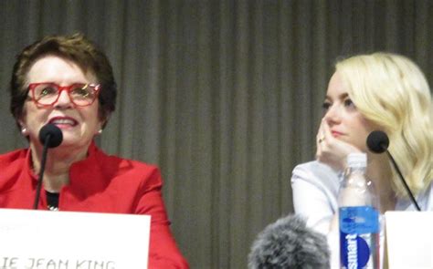 photos billie jean king recalls battle of the sexes front row features