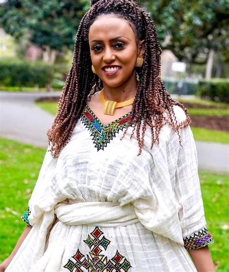 Gojjam Amhara Ethiopian Dress Amhara Traditional Clothes Culture Quick Dresses Women