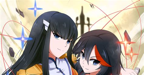 Kill La Kill Kiryuuin Satsuki Matoi Ryuuko 姉妹 Pixiv