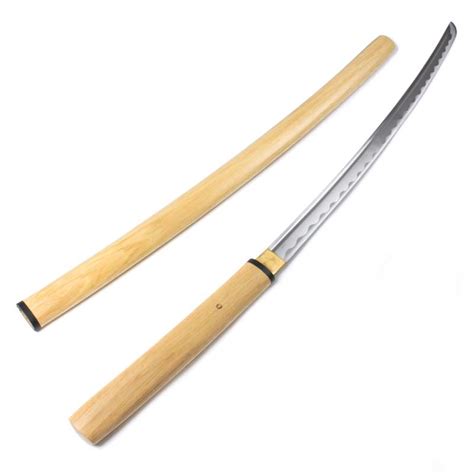 Traditional Japanese Shirasaya Sword Wooden Bamboo Ninja Sword Wood