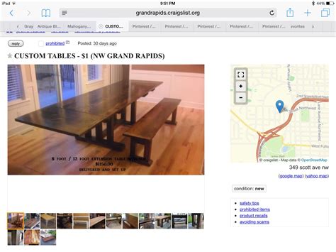 craigslist Craigslist, Mahogany, Standing Desk, Map, Antiques, Custom