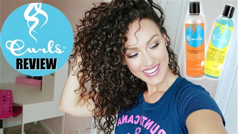 curly hair product review the glam belle youtube