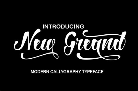 Free fonts for commercial use · new & fresh fonts · most popular fonts · alphabetic fonts · largest font families · trending fonts. New Greand Font Script - So Fontsy