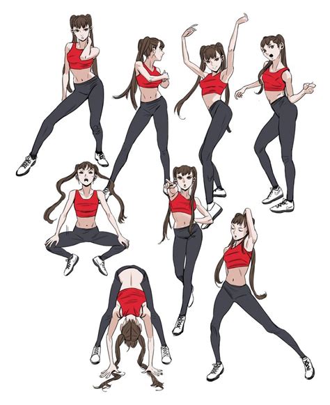 Joongcheol Kim On Twitter Dancing Drawings Anime Poses Reference