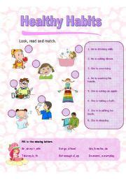 We did not find results for: English worksheet: Healthy Habits | Healthy habits ...