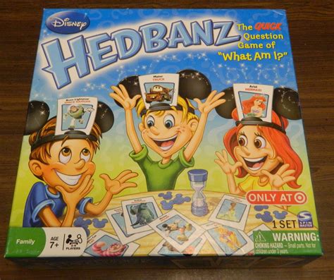 Disney Hedbanz Board Game Review And Rules Geeky Hobbies
