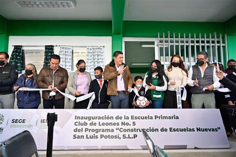 Inaugura Gobernador De San Luis Escuela Primaria Club De Leones 5
