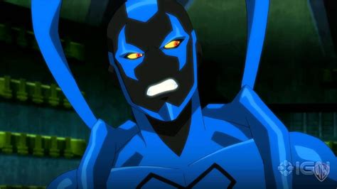 Justice League Vs Teen Titans Robin Fights Blue Beetle Clip Youtube
