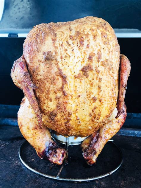 Our out half the can of beer. Old Bay Beer Can Chicken - Cooks Well With Others in 2020 ...