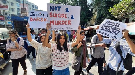 Powai Police Register Fir In Darshan Solanki Suicide Case Mumbai News