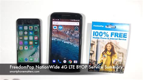 Freedompop Nationwide 4g Lte Byop Service Summary Smartphonematters