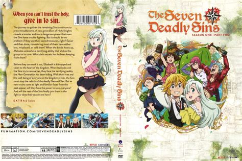 The Seven Deadly Sins Season 1 Part 2 2015 R1 Dvd Cover Dvdcovercom
