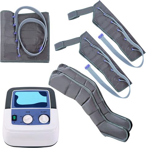 Air Compression Massager With 6 Cavity Adjustment For Full Body Arms Calf Legs Foot And Waist