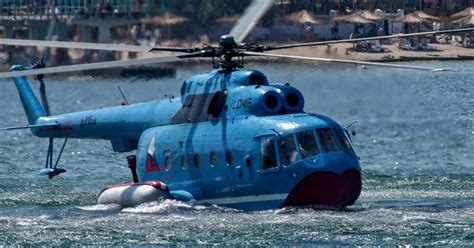 Mil Mi 14 Landing On Water Surface Aeronefnet