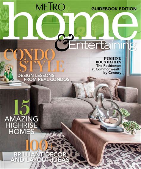 Metro Home And Entertaining Guidebook Edition Digital