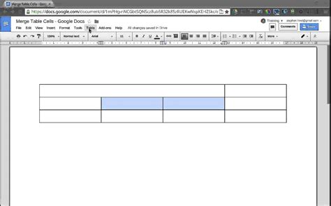 Google sheets can be integrated with other google products such as google form, google finance, google translate, and google drawings. Google Docs - Merge Table Cells - YouTube