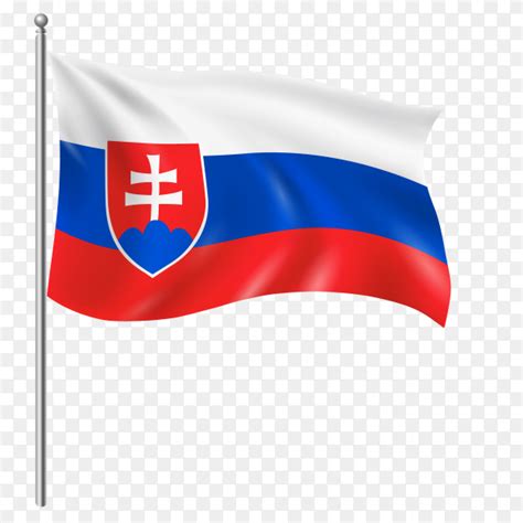 Slovakia's flag in its current form (but with another seal on it or without any seal) can be dated back to the revolutionary year 1848 (see: Slovakia flag waving vector on transparent background PNG ...