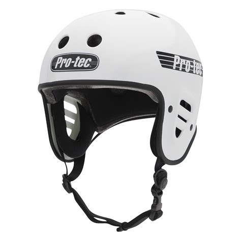 Pro Tec Certified Classic Full Cut Helmet Gloss White Socal Skateshop
