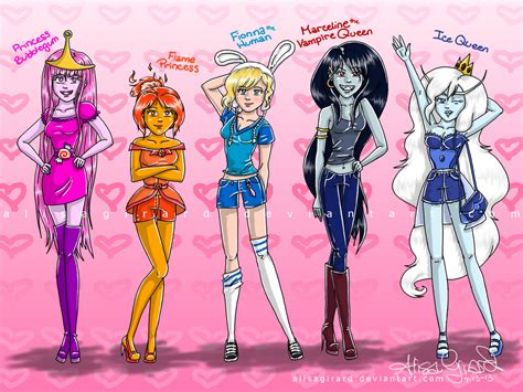 Adventure Time Girls Outfit Edit By Alisagirard On Deviantart