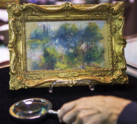 Renoir Found At Flea Market May Be Real But Its Also Stolen Wbur