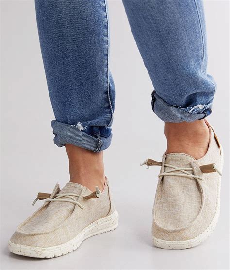 Maybe you would like to learn more about one of these? Hey Dude Wendy Shoe - Women's Shoes in White Nut | Buckle ...